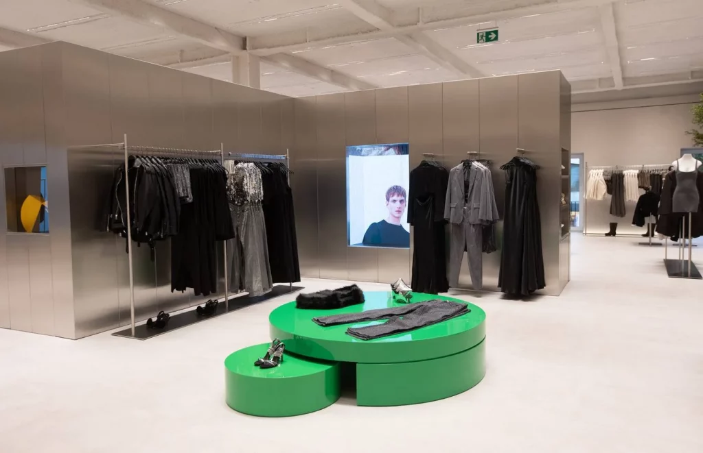 Imagen de un espacio de una tienda Zara